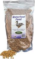 🦆 natural waterscapes waterfowl feed: premium floating pellets for ducks, swans, and geese - 5 lb resealable bag, ideal for wild & pet ducks logo