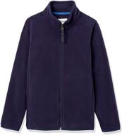 👕 boys' clothing: amazon essentials full zip fleece jacket – perfect for all seasons logo