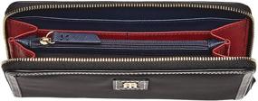 img 1 attached to Julia Large Nylon Zip Wallet for Women by Tommy Hilfiger