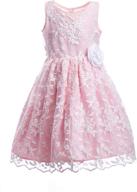 👗 girls' sleeveless pleated princess dress - emma riley clothing logo