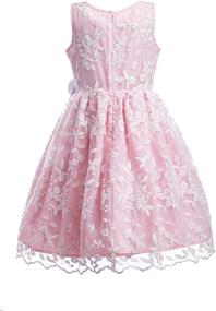 img 3 attached to 👗 Girls' Sleeveless Pleated Princess Dress - Emma Riley Clothing