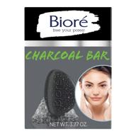 bioré charcoal pore penetrating bar: gentle exfoliation for oily skin, 3.77 oz logo