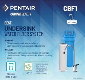 img 1 attached to 🚰 Upgrade Your Home Water System with the CBF1 S S06 Under Sink Water Filter