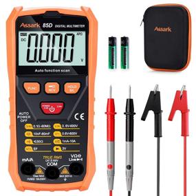 img 4 attached to 🔧 Assark TRMS 6000 Counts Digital Multimeter - VoltMeter Ohmmeter Auto-Ranging Tester for Accurate Measurement of Voltage, Current, Amp, Resistance, Diodes, Continuity, Duty-Cycle & Capacitance, Ideal for Home & Automotive Use