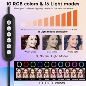 img 1 attached to Zacro Dimmable Streaming Shooting Brightness