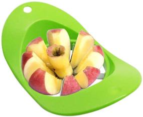 img 1 attached to 🍏 Stainless Steel Apple Slicer with Fruit Forks - Effortlessly Cut Apples, Including 4 Stainless Steel Fruit Forks