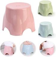 🪑 dayeam mini stool step stools: versatile plastic chair for all-round use in bedroom, bathroom, kitchen, living room, office, home - one unit, random color logo