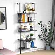 bookshelf wall mounted industrial bookcase organizer логотип