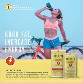 img 2 attached to 🍋 Key Keto Exogenous Ketone Supplement: 30 Single-Serve Strawberry Lemonade Ketone Drink - Instantly Inducing Ketosis, Boosts Energy, Supports Keto Diets - BHB Powder to Accelerate Ketogenic State