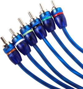 img 2 attached to Enhance Your Audio System with Skar Audio 🔊 17-Foot 6-Channel Twisted Pair RCA Interconnect Cable - SKAR6CH-RCA17