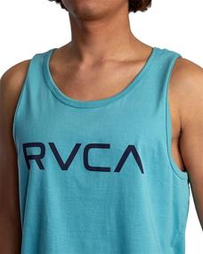 img 2 attached to RVCA Graphic Sleeveless Shirt Black Men's Clothing