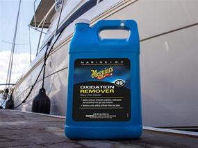 img 1 attached to Revitalize Your Marine/RV with Meguiar's M4901 Heavy Duty Oxidation Remover - 1 Gallon