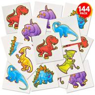 artcreativity dinosaur non toxic temporary birthday logo