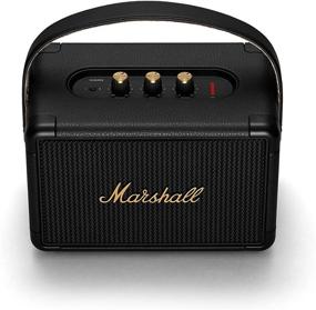img 3 attached to 🔊 Воспользуйтесь мощным звуком везде с Marshall Kilburn II Bluetooth портативным динамиком.