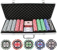 🎰 premium versa games 500pc 11.5g casino ace poker chips set: top-quality gambling experience логотип