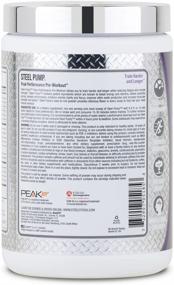 img 2 attached to 🍇 SteelFit Steel Pump: Power-Up Your Workout with No Crash, Jitters, or Limits - Grape Soda Pre Workout Supplement - Energy, Endurance, Focus & Pumps - 30 Servings