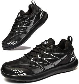 img 4 attached to 👟 Ultimate Comfort and Stability: Anbenser Men's Lightweight Athletic Non Slip Sneakers