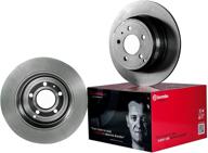 brembo 09 8193 81 покрытый передний тормоз логотип