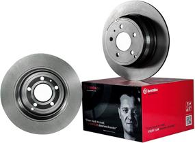 img 1 attached to Brembo 09 8193 81 покрытый передний тормоз