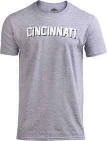 img 4 attached to Vintage Cincinnati Newport T-Shirt for Men - Classic Retro Clothing & Apparel