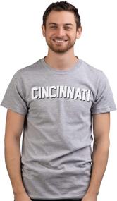 img 3 attached to Vintage Cincinnati Newport T-Shirt for Men - Classic Retro Clothing & Apparel