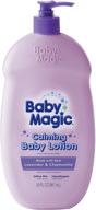 🧴 calming baby lotion with lavender and chamomile - 30 fluid ounce - baby magic logo