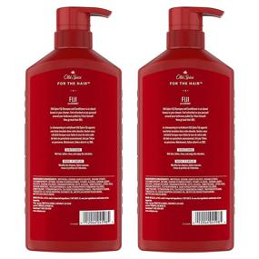 img 3 attached to Old Spice Fiji Men's 2in1 Coconut Shampoo and Conditioner Twin Pack - 44 Fl Oz