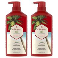 old spice fiji men's 2in1 coconut shampoo and conditioner twin pack - 44 fl oz logo