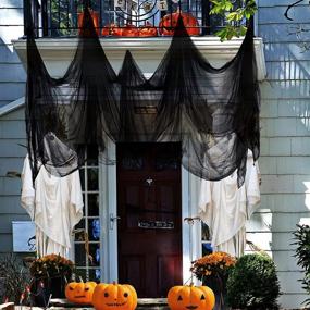 img 3 attached to Эластичные дверные проемы LessMo Halloween Entryways