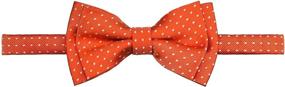 img 2 attached to Retreez Color Polka Microfiber Pre Tied Boys' Accessories : Bow Ties