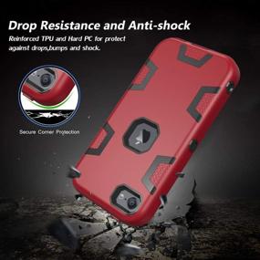 img 2 attached to IPod Touch 7Th Gen Case Portable Audio & Video for MP3 & MP4 Player Accessories