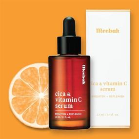 img 2 attached to 🍊 Cica Vitamin C Serum: Korean Anti-Aging & Dark Spot Hydrating Face Serum (1.1oz)