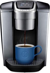 img 4 attached to ☕ Keurig K-Elite Coffee Maker: Single Serve K-Cup Pod Brewer with Iced Coffee Capability - Brushed Silver