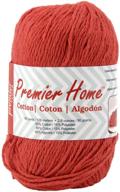 premier yarns cotton solid cranberry logo