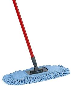 img 4 attached to O-Cedar Dual-Action Microfiber Dust Mop Sweeper