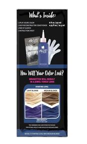 img 1 attached to 💙 Splat Midnight Azure: No-Bleach, Vegan, Cruelty-Free Hair Color Kit - Dazzling Semi-Permanent Blue Shade