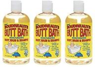 boudreaux's butt bath delicate cleansing gel, 13 унций (3 упаковки) логотип
