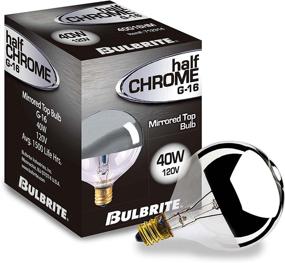 img 4 attached to 💡 Лампа Bulbrite Half Chrome 40W в форме глобуса - 40G16HM