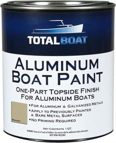 img 4 attached to 🚤 Premium TotalBoat Aluminum Boat Paint: Specially Designed for Canoes, Plus an Array of Tapes, Adhesives & Sealants