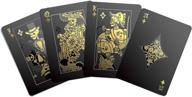 🎴 gent supply waterproof black day of the dead playing cards логотип