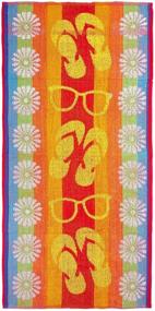 img 3 attached to 🏖️ Kaufman Terry Beach & Pool Towel - Assorted Colors (6 Pack) - 30in x 60in: Premium Quality for Beach & Pool Fun!