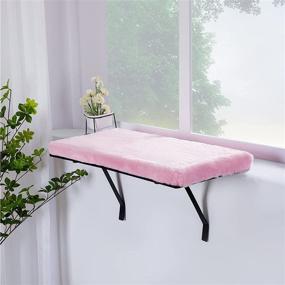 img 3 attached to 🐱 Sweetgo Cat Window Perch – Mounted Shelf Bed for Cats: Enhance Sleep with DIY Kitty Sill Window Perch – Removable Washable Foam Cat Seat