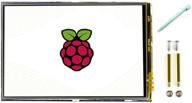 3.5 inch touch screen tft lcd for raspberry pi 4b/3b+/3b/2b/zero/zero w/zero wh - high resolution 480x320 pixel xpt2046 controller spi interface logo