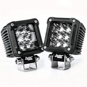 img 3 attached to 🔦 Series 18w LED Work Lights Cubes Duallys Pods - 2 Pack 2 Inch Cubes