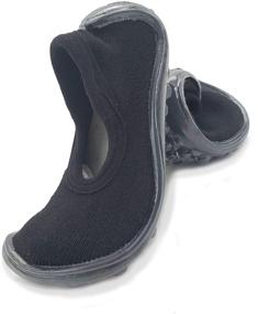 img 4 attached to Breathable Lightweight Barefoot Non-Slip Boys' Shoes for Toddlers