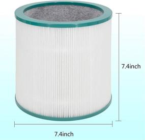 img 2 attached to 🔍 Lhari True HEPA Replacement Filter: Ideal Compatibility with Dyson Tower Purifier TP01 TP02 TP03 - Part 968126-03