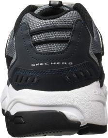 img 2 attached to 👟 Skechers Men's Stamina Cutback Black: Superior Comfort and Style