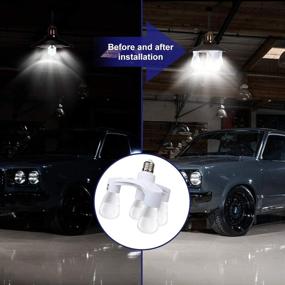 img 3 attached to 🔌 Адаптер E26 высокотемпературно-устойчивый, подходит для напряжения от 86В до 240В