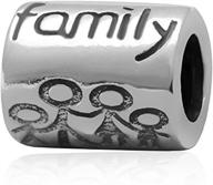 family charm sterling together bracelets logo