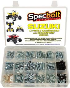 img 2 attached to Набор болтов Specbolt 250 шт для Suzuki LT-R450 LTZ400 Z250 ATV: улучшите обслуживание и восстановление с использованием заводских крепежных элементов для LT450R LTR450 Z400 ATV LTZ250.